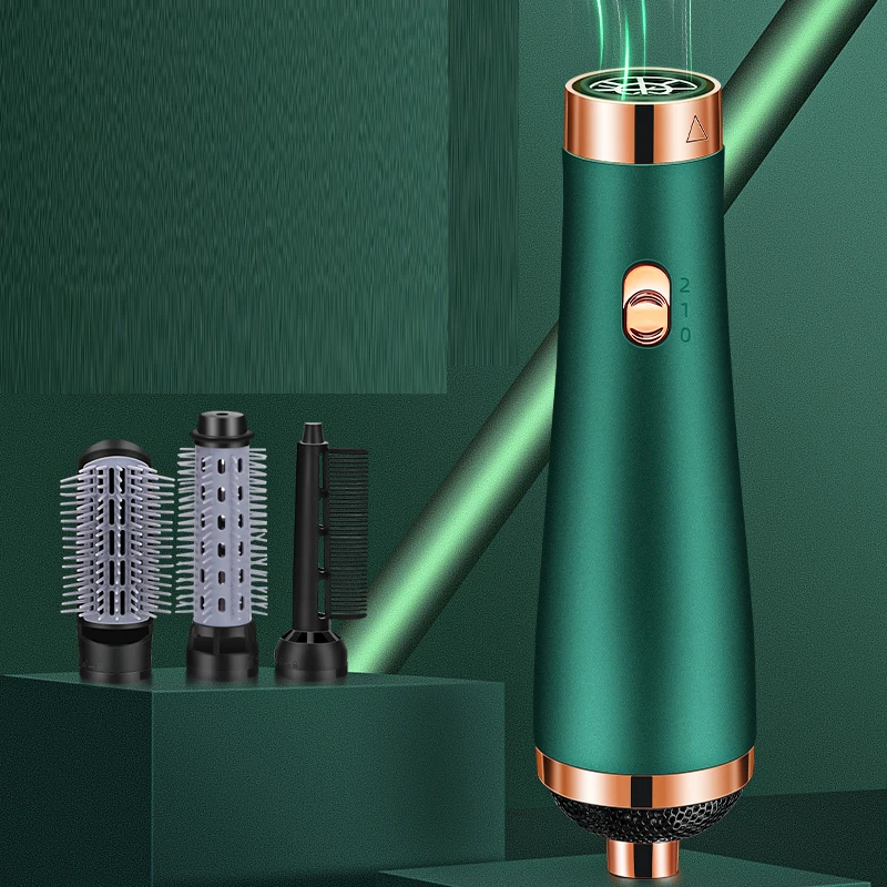 مجفف الشعر مشط الكهربائية خطوة واحدة مستقيم درجة حرارة ثابتة ثلاثة في واحد تصفيف الشعر فرشاة الهواء الساخن فرشاة شعر مجعد