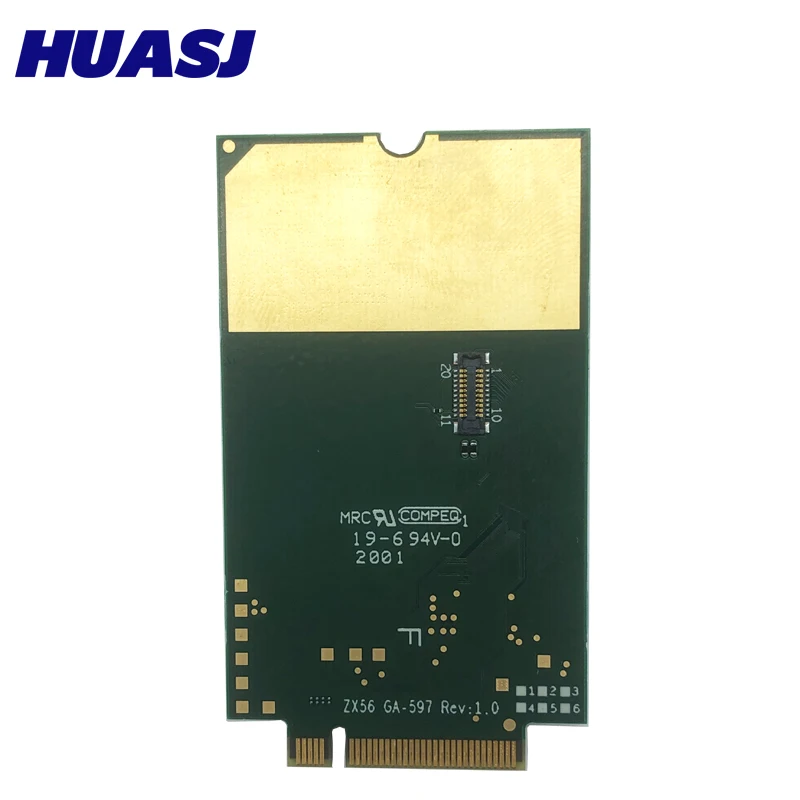 Huasj RXM-G1 5G M.2 Module QCT SDX55 Cortex-A7 up to 1.5 GHz  LTE CAT 20 PCIe M.2 Key B FOR IPV4 IPV6