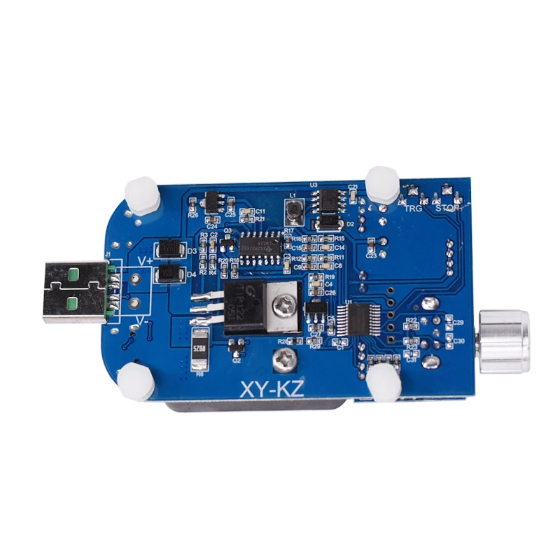 قابل للتعديل مقاومة الحمل الإلكترونية USB دمية تحميل Qc3.0 شرك شحن سريع شاحن شحن اختبار الكنز