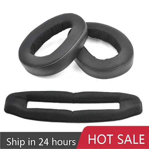 Replacement Ear Pads Cushions for SENNHEISER GSP600 GSP670 GSP500 GSP 600 GSP 670 GSP 500 GSA 601 Gaming Headphones Headband