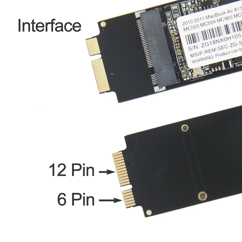 ジャンク品 Macbook Air 2011 A1370 SSD 256GB Novo 128gb 256gb 512gb 1tb ssd para apple macbook air a1369 a1370