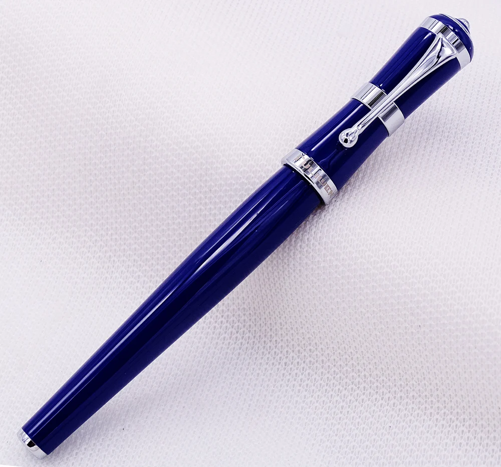 Fuliwen 2051 Metal Rollerball Pen, Fresh Fashion Style Fine Point 0.5mm Beautiful Colors for Office Home School, Men and Women