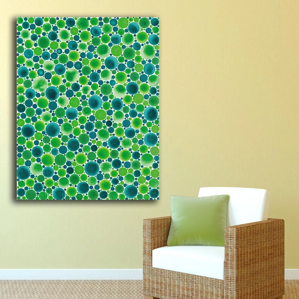 Large Print Oil Painting Wall painting Yayoi Kusama DOTS-OBSESSION Home Decorative Wall Art Picture For Living Room painting