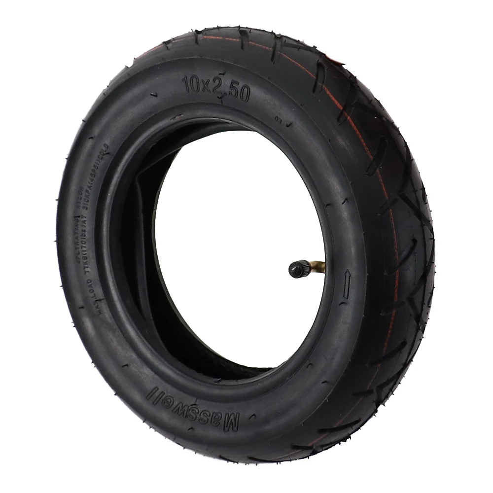 

10 x 2.5 tires and Inner Tube with a Bent Valve For Gas Electric Scooters E-bike 10x2.5 10*2.5 10*2.50 Mini Bike Tire Tyre