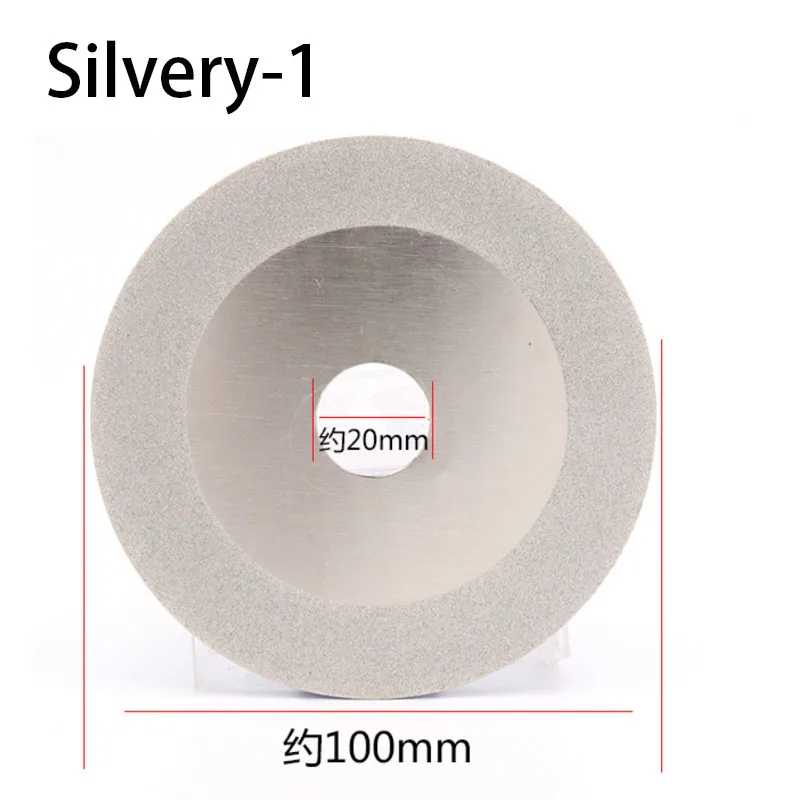 1 pçs 4 "100mm diamante viu lâminas de corte moagem moagem mármore folha ângulo moedor/vidro polimento discos corte
