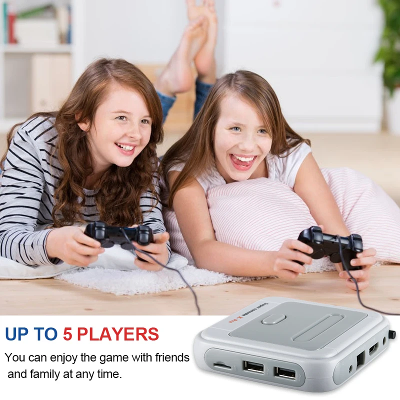 HEYNOW Amlogic S905X WiFi 4K HD Super Console X Pro 50 emulatore 50000 giochi Retro Mini TV Box lettore di videogiochi per PS1/N64/DC