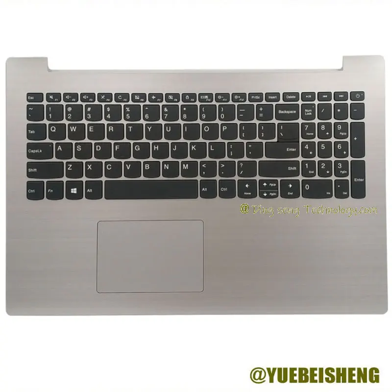 Yuebisheng-cubierta superior para teclado lenovo IdeaPad, cubierta de teclado de EE. UU., 330-15ICH, nuevo, para lenovo IdeaPad 330-15