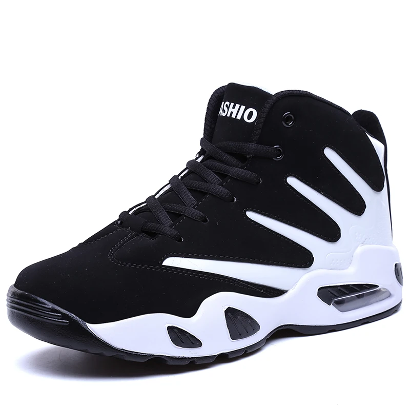 Men Basketball Shoes Comfort High top Cushion Sports Shoes Women Sneakers Boots Basket Homme Femme Couple Shoes