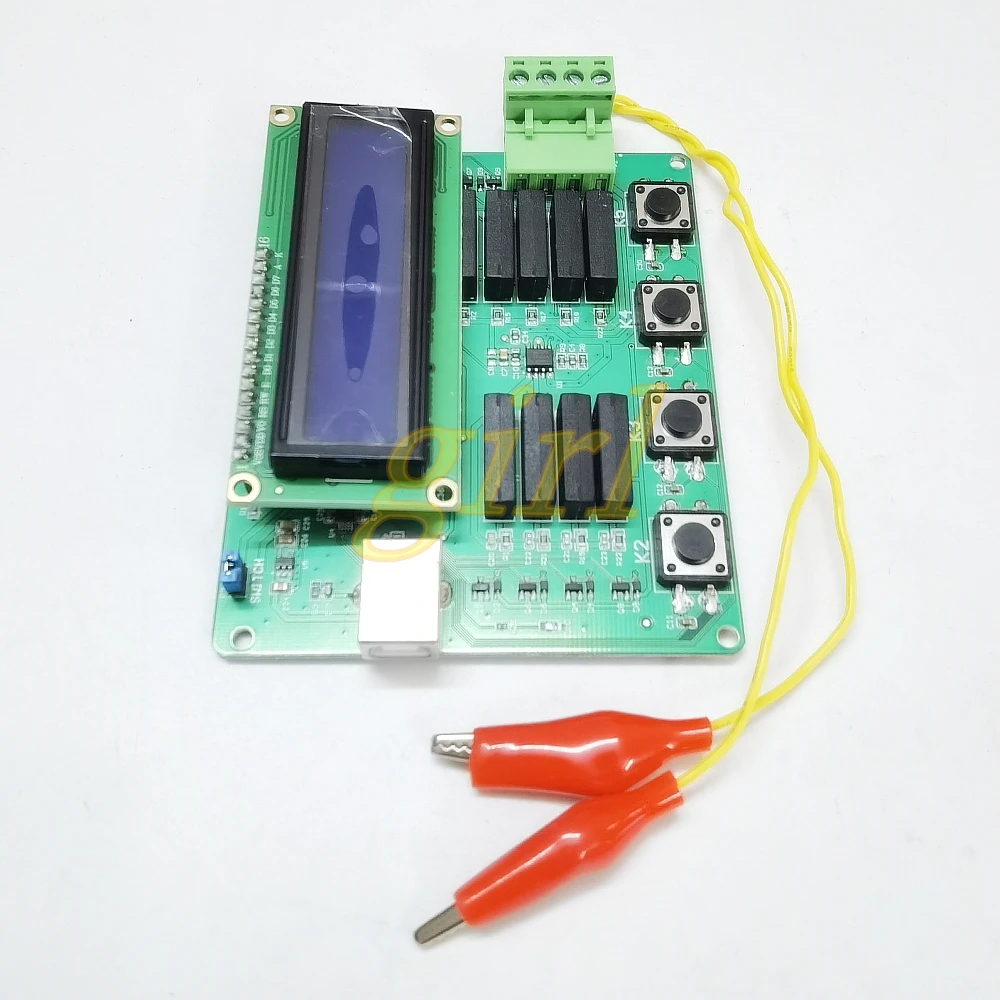 AD5933 impedance measurement development board evaluation board PC MCU control MCU