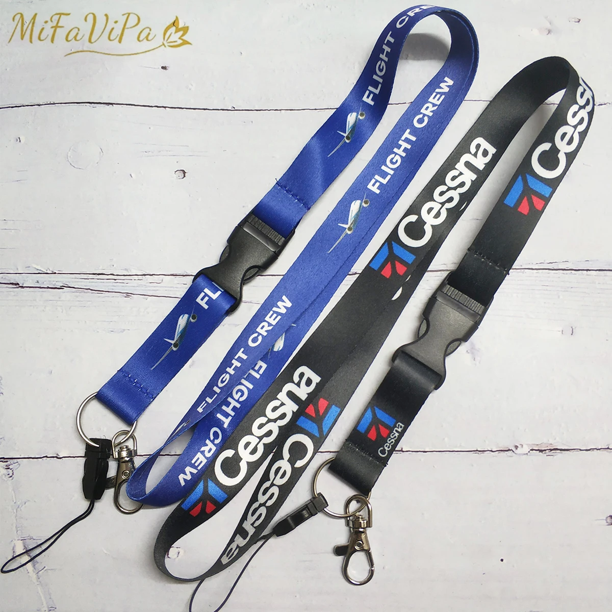 MiFaViPa Polyester Aviation Lanyards Boeing Neck Strap Chaveiro Key Chain Boeing llavero Lanyard Keychain for ID Card Pilot Gift