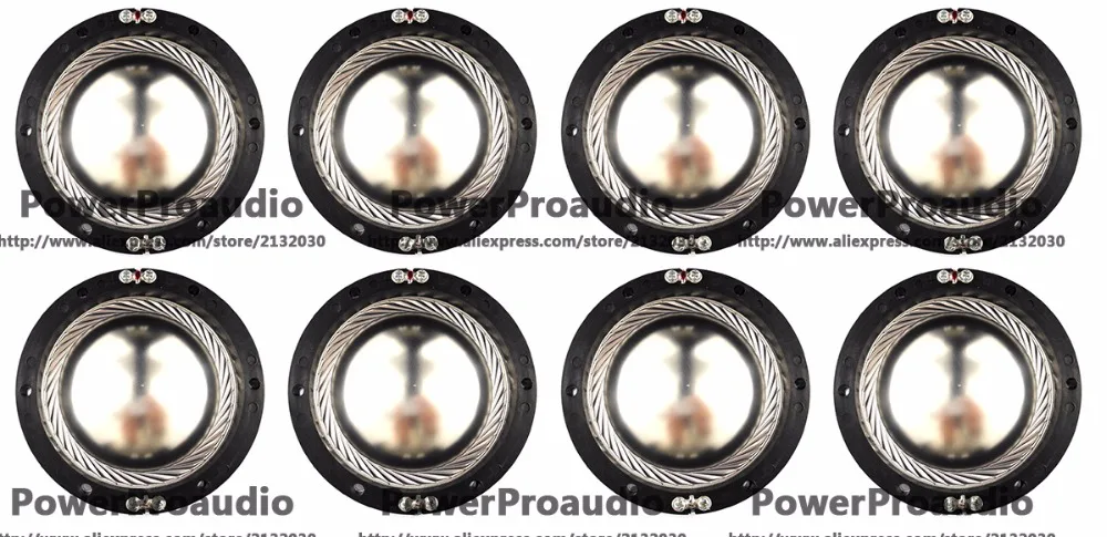 8PCS Replace Diaphragm for Altec Lansing Speaker 288 291 299 8 Ohm Horn Driver Aluminium Film Dome