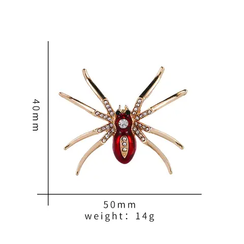 10 best sales मकड़ी का ब्रोच - №6