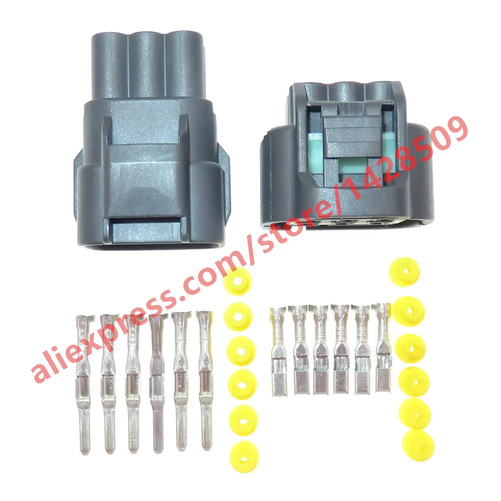 1 Set 6 Pin 7283-7062-40 7282-7062-40 Auto Accelerator Throttle Pedal Connector Waterproof Plug 90980-11034