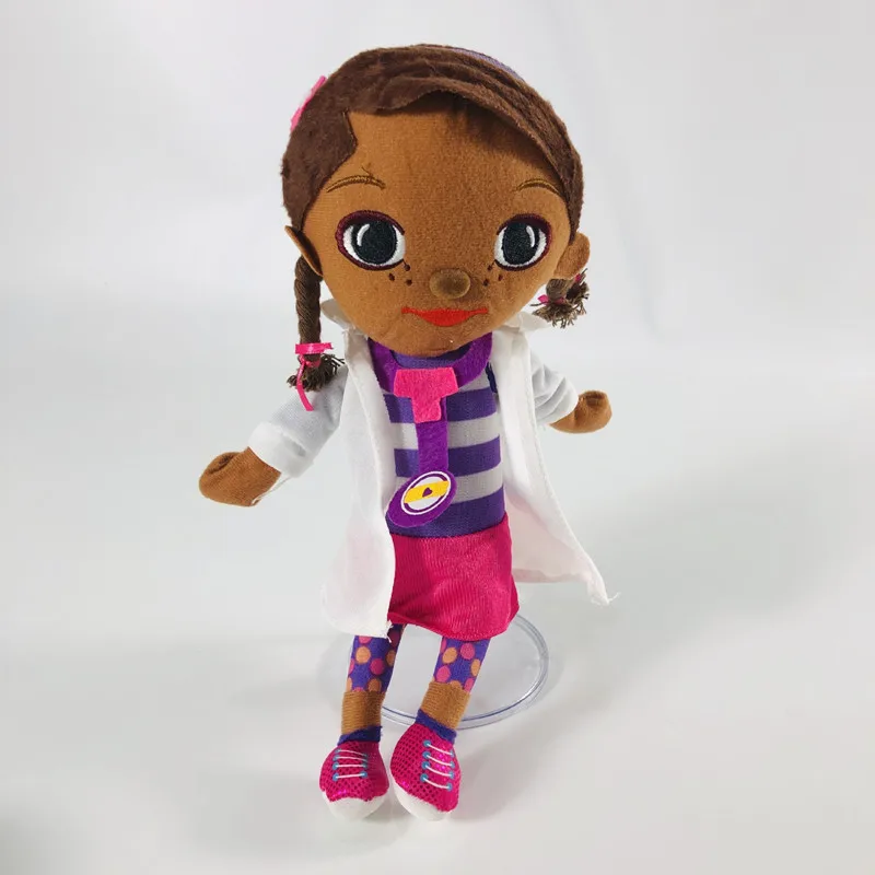 22-32CM Disney Doc McStuffins Plush Toy Doctor Lambie Sheep Stuffy Dragon Soft Stuffed Dolls Kids Toy