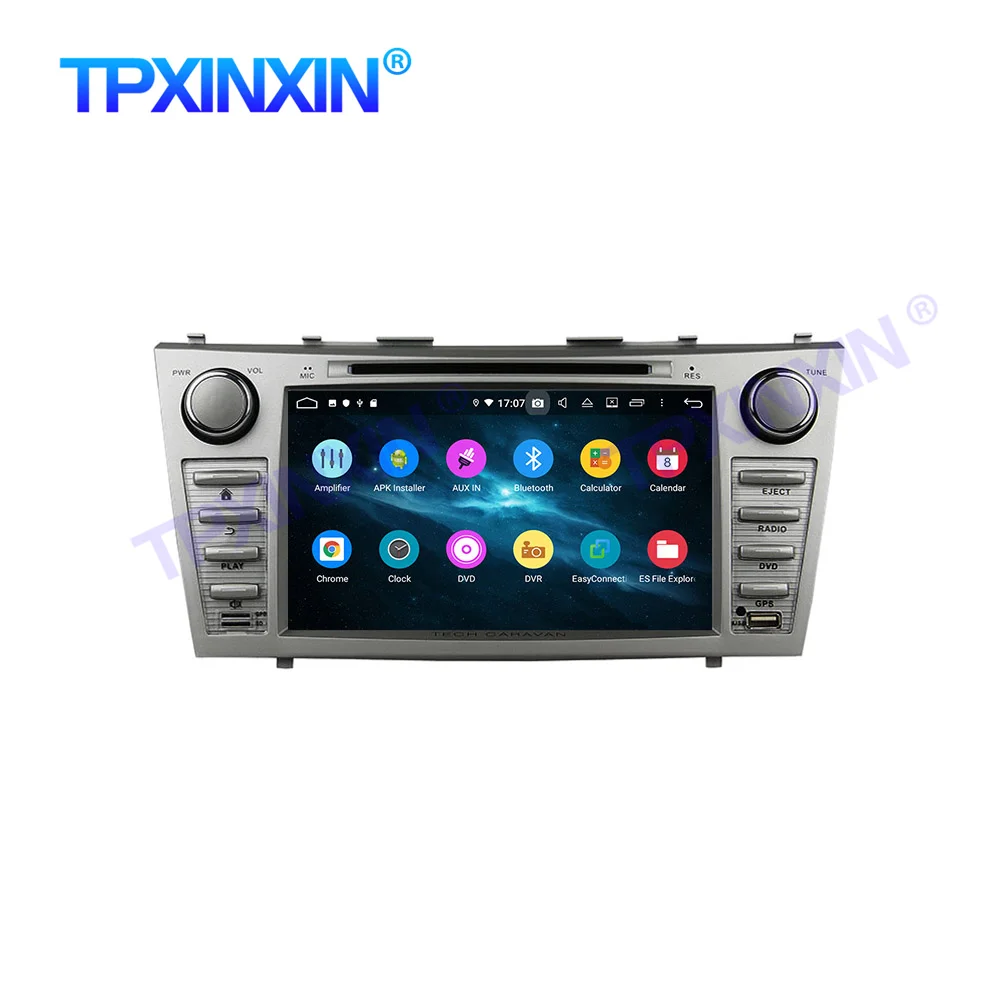 Android 13 IPS Carplay для Toyota Camry 2007-2011 PX6 DSP 4G + 128G мультимедийный магнитофон GPS Navi стерео авто радио головное устройство