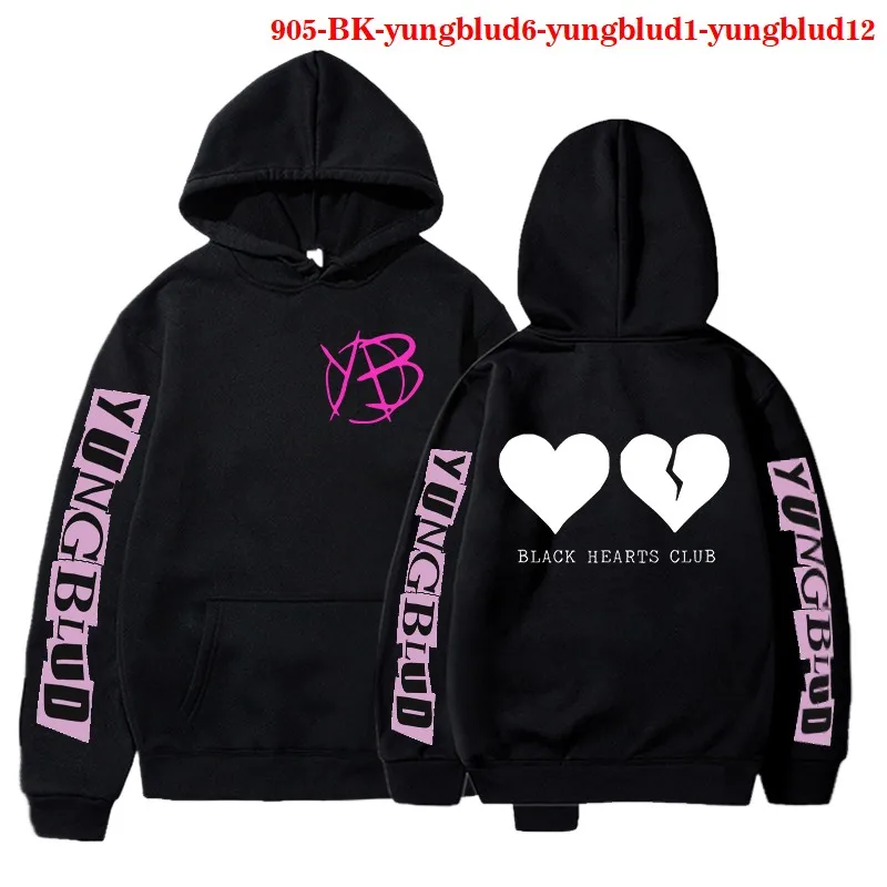 Singer Yungblud Printing Harajuku Hoodie Men\'s Hip Hop Sweatshirt Autumn Women Fashion Brand Streetwear Unisex Kpop Tracksuit