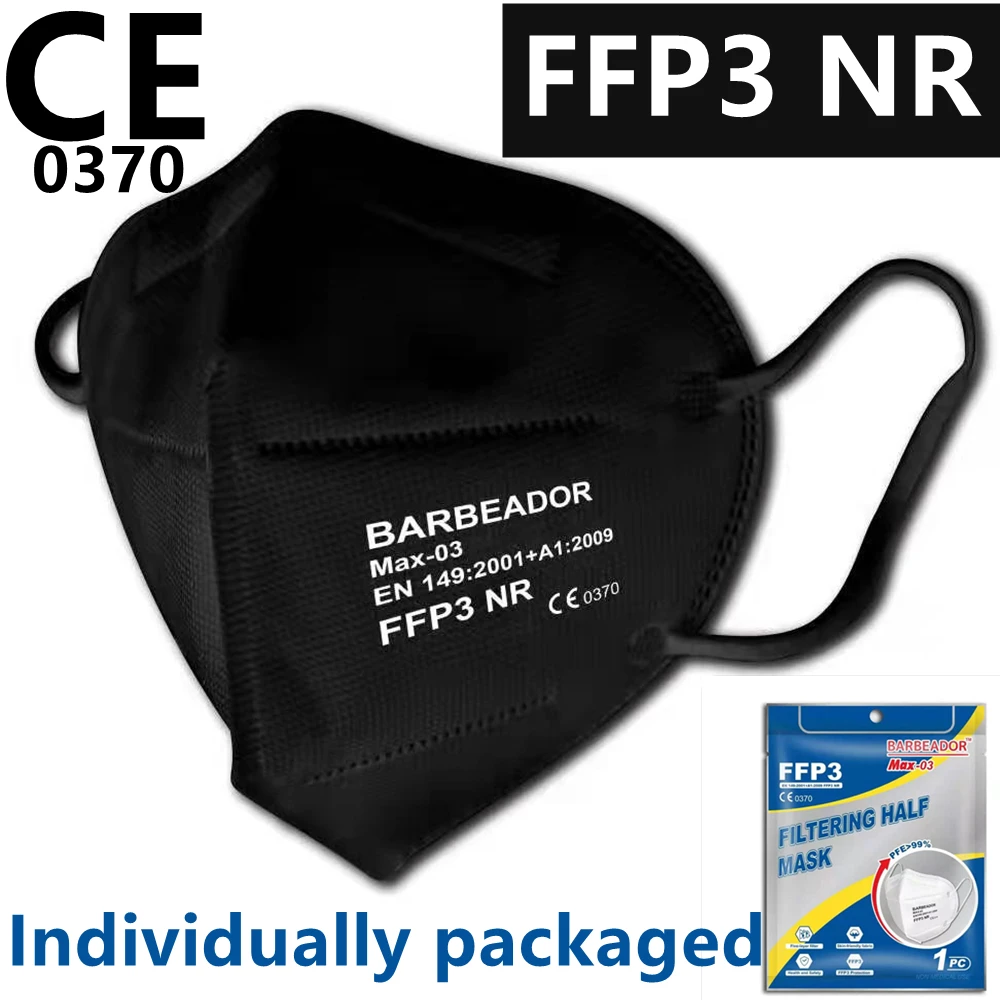 

CE 0370 approved adult FFP3 mask with breathing ffp3mask filter valve shaped bowl shaped protection certified FPP3 NR FFPP3