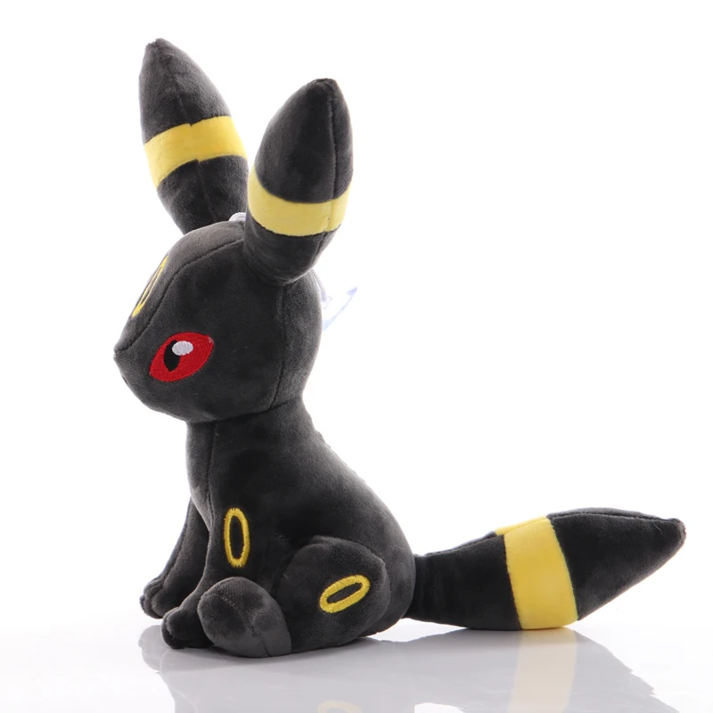 1pcs 25cm 1pcs Umbreon Plush Toys Dolls kawaii Umbreon Pendant Clip Soft Stuffed Plush Doll Peluches Gifts for Children Kids