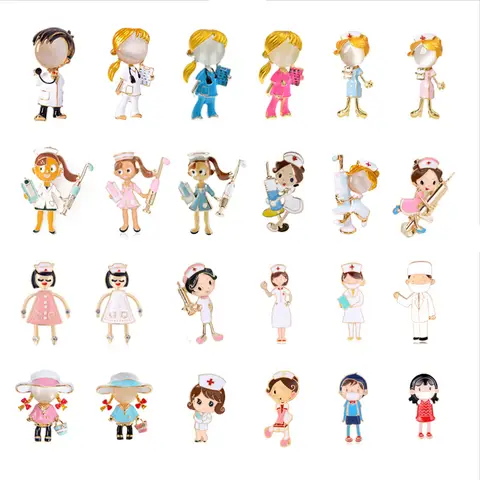 10 best sales नर्स ब्रोच - №4