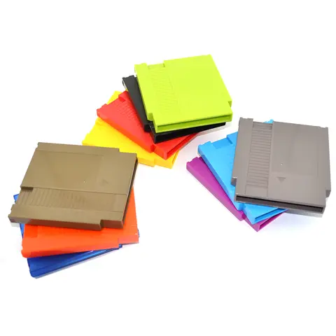 10 पीस 72 पिन गेम कार्ड शेल गेम कार्ट्रिज रिप्लेसमेंट शेल NES कवर प्लास्टिक केस के लिए 3 स्क्रू के साथ 10 best sales नेस शेल - №9