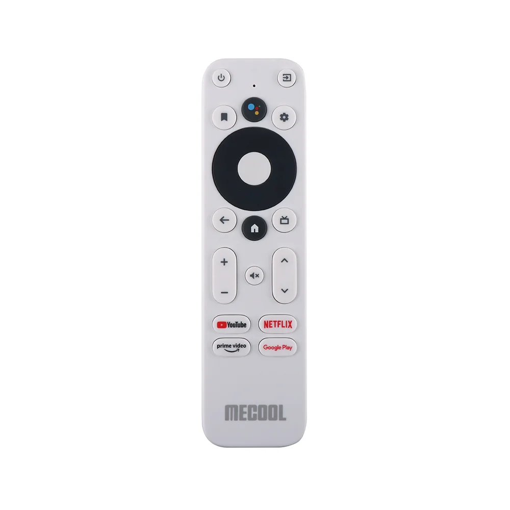 Original Mecool km2 Sprach fernbedienung Ersatz BT Wireless Air Mouse Google zertifiziert Prime Video Netflix Android TV-Box