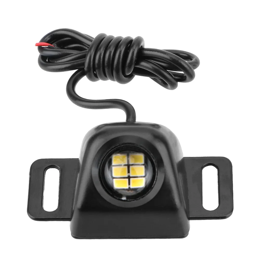 Car LED Eagle Eye Lights 6500K DC 12V Backup Camera Illumination System High Power 1pc Mini Auxiliary Reverse Light