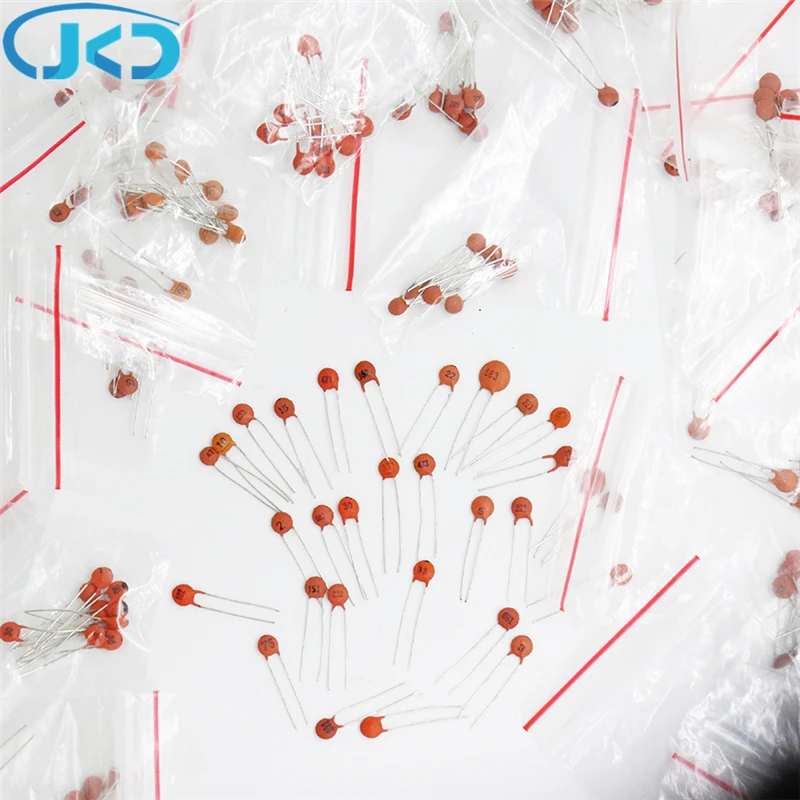 300pcs 30value 50V Ceramic Capacitor Assorted kit Assortment Set 30value*10pcs=300pcs