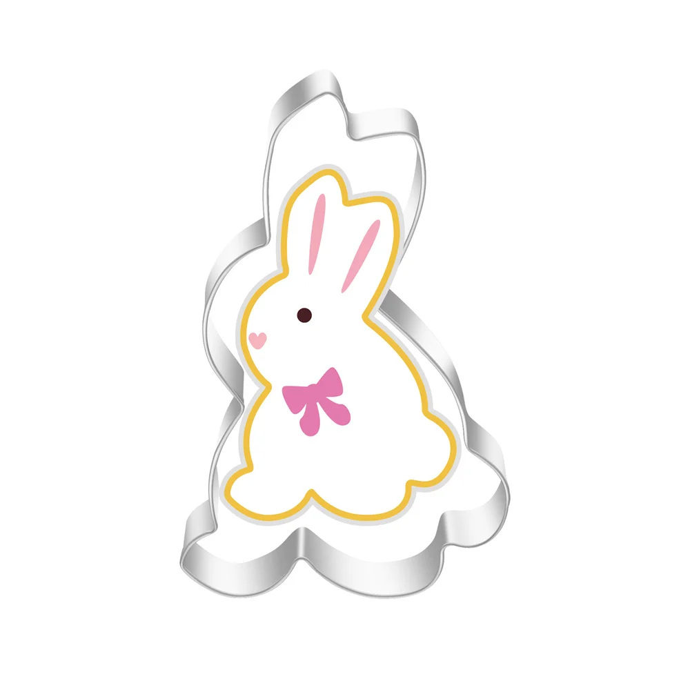 Halloween Christmas Easter Cookie Mold Cookie Cutter Rabbit Form Cookies Stamp Pastry Biscuit Cutting for Fondant Baking Mould