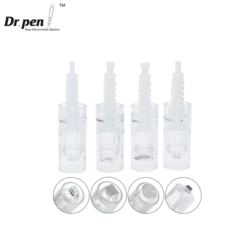 Cartuchos nano das agulhas do cartucho nano do arrasto para o dr. pena e30 n2 m7 m5 redondo nano 3d 5d cartucho 15 pces descartáveis esterilizados