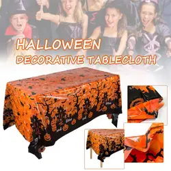 2021 New Halloween Christmas Theme Tablecloth Background Wall Covering For Halloween Party Event Decoration Home Textile Table