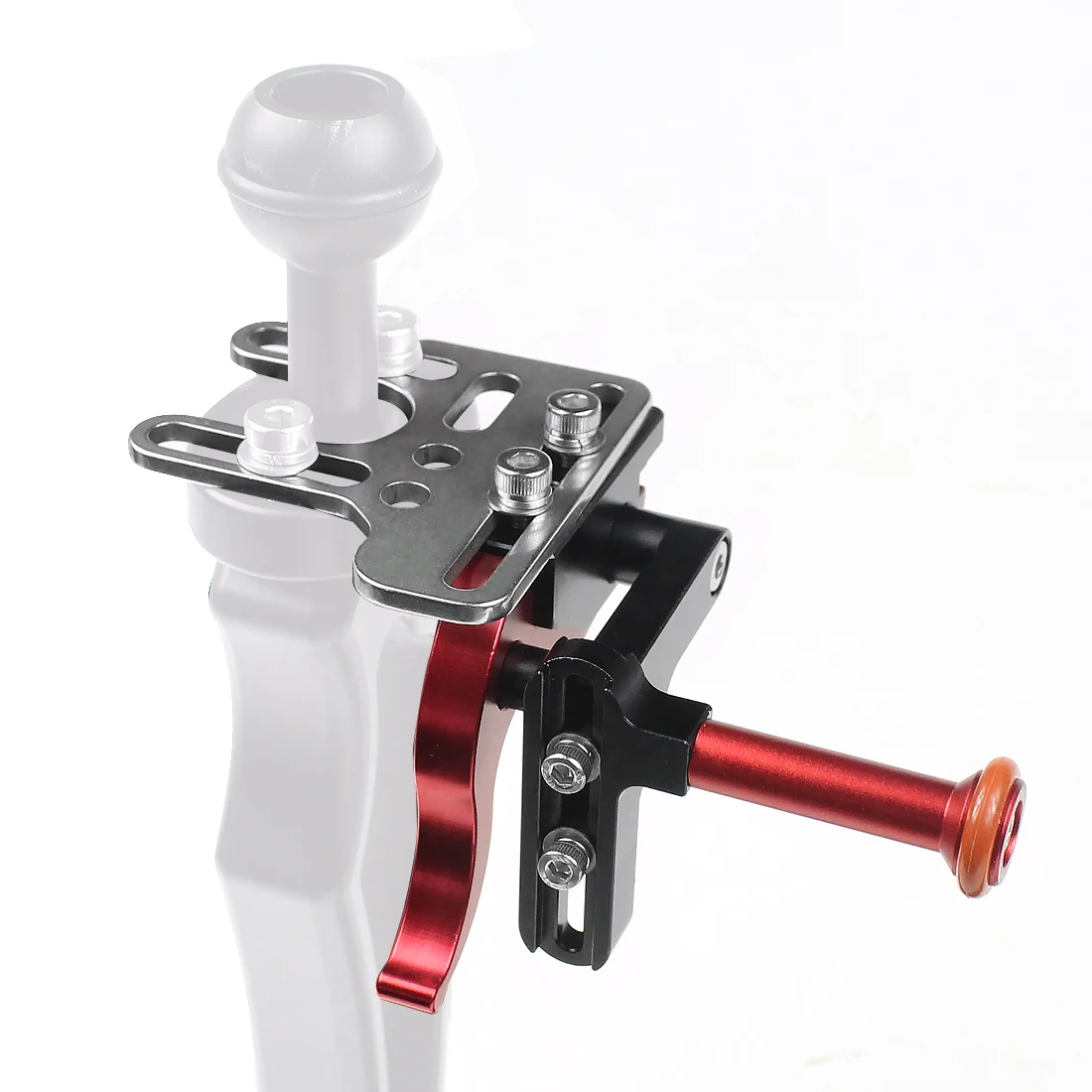 Регулируемое крепление триггера спуска затвора для камеры дайвинга, стабилизатор подводного лотка для Gopro 13, DJI Osmo