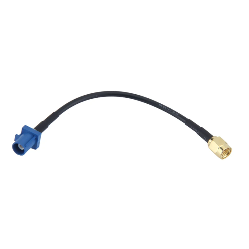 Wire Connector Fakra C Plug to SMA Male Straight Assembly Extension Coaxial Cable for GPS Antenna