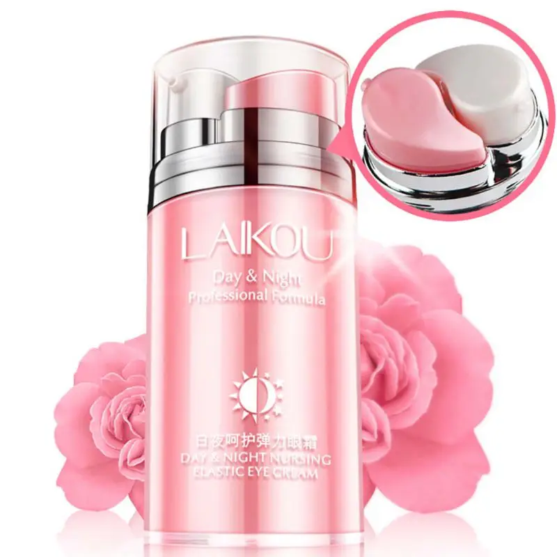 

80g Rose Eyes Creams Wrinkles Remove Gold Activating Slide Ball Essence Circles Anti-puffiness Finelines Firming Lifting Nourish