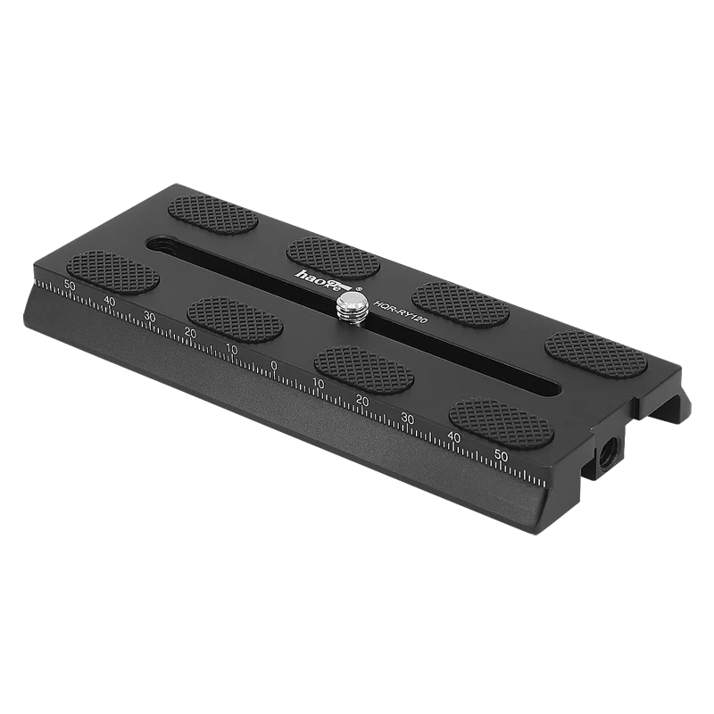 Haoge placa de liberação rápida para câmera, montagem de câmera de 120mm para dji ronin-s ronin s, acessórios de estabilizador gimbal