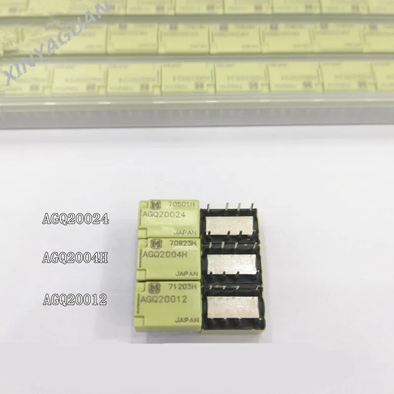 

10Pcs 100% new original signal relay AGQ2004H AGQ20012 AGQ20024 AGQ200A4H AGQ200A4HZ 8Pin