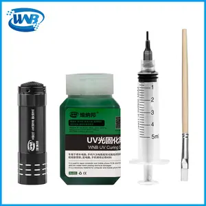 Bilashmart WNB 100g UV Photosensitive Curable Solder Mask Ink Prevent Corrosive Arcing BGA PCB SMD Circuit Board Repair Welding Paint Oil