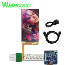 Wisecoco 6 Inch 2K LCD LS060R1SX01 Display 2560x1440 3D Printer Panel MIPI Controller Board DIY Projector Screen