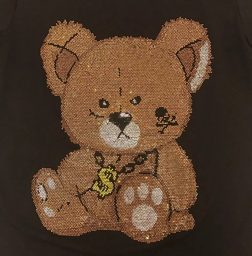 Anime Streetwear suits Men\'s Rhinestones set design drop shipping tracksuit Diamond stone