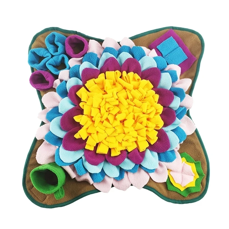 Dogs Snuffle Mat Pet Leak Food Anti Choking Mat Cat Dog Training Blanket Nose Work Toy Pet Slowing Feeding Intelligence Mat