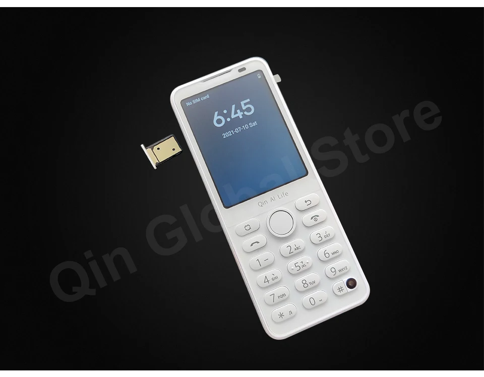 QIN F21 Pro Global Version Mini Smartphone Android11 Google 2.8 Inch Touch Screen 4G WiFi Bluetooth Physical Keypad Mobile Phone