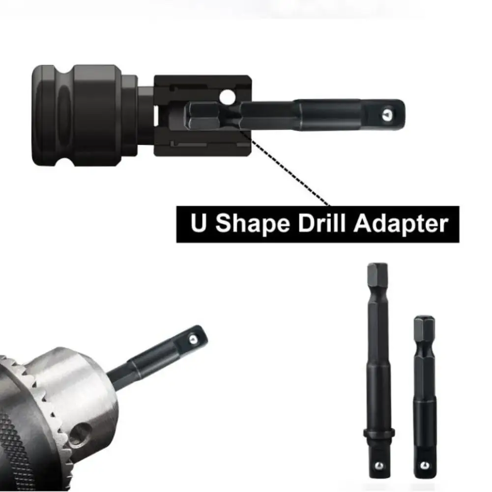 12ppcs 1/4 3/8 1/2 Drive Socket Adapter Converter Reducer Air Impact Craftsman Socket Wrench Adapter Hand Tools Set Repair Tools