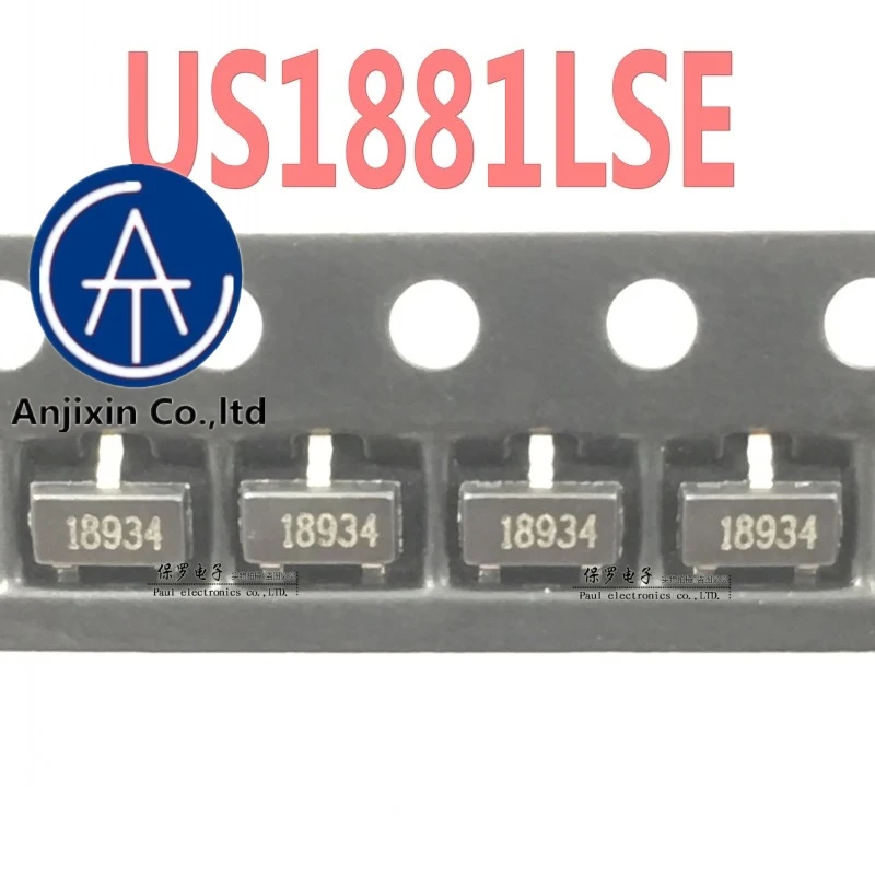 10pcs 100% orginal and new U18 bipolar latched Hall element US1881LSE US1881 SOT-23 patch MH188 sensor real stock