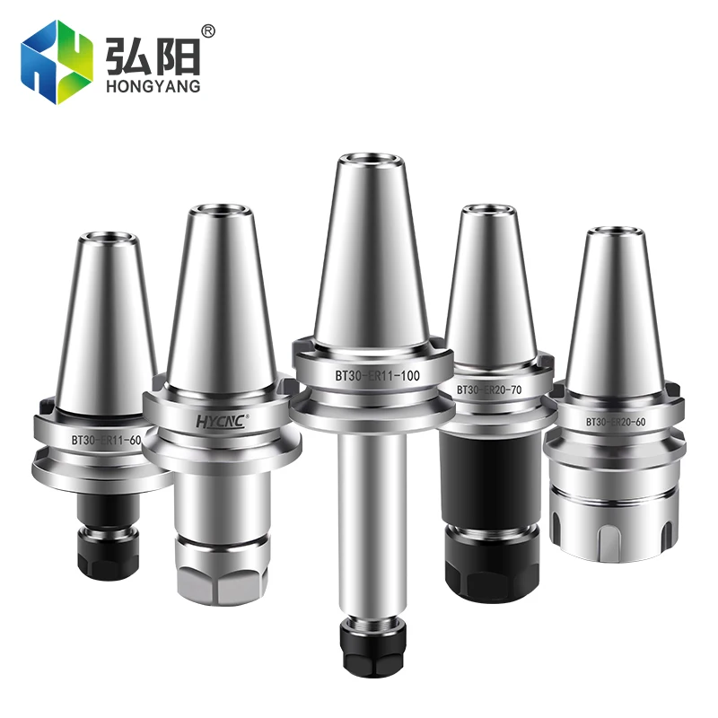BT30 BT40 Tool Holder ER11 ER16 ER20 ER25 ER30 Collet CNC Machining Center Chuck Bracket Lathe Tool Holder Milling Disc Cutter