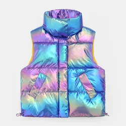 Nuovo gilet per neonato autunno moda giacca senza maniche per ragazza inverno spesso Casual gilet cappotto capispalla vestiti del bambino