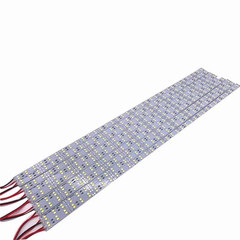 10pcs Led Bar Lights 2835 SMD Hard Led Bar Lights Cabinet Light  White Warm White 50CM