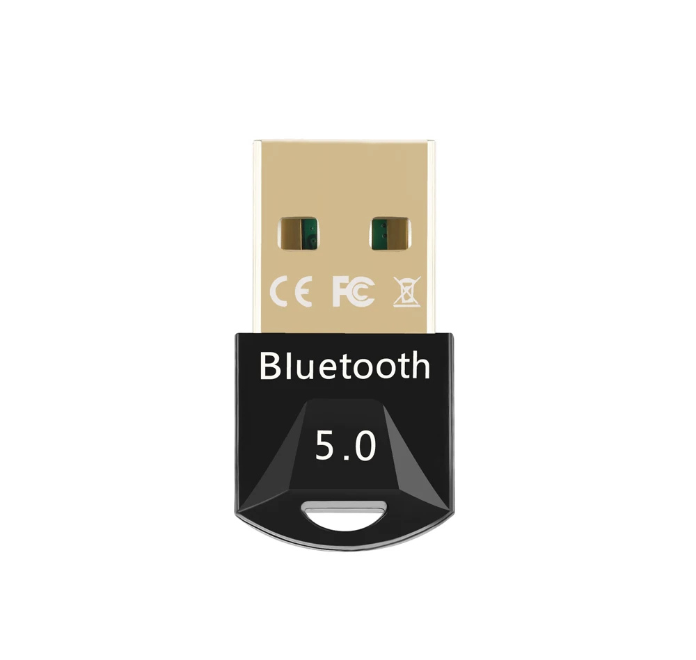 2パックusb bluetooth 5.0アダプタドングルpcのコンピュータのワイヤレスマウスキーボードPS4 auxオーディオbluetooth 5.0レシーバトランスミッタ