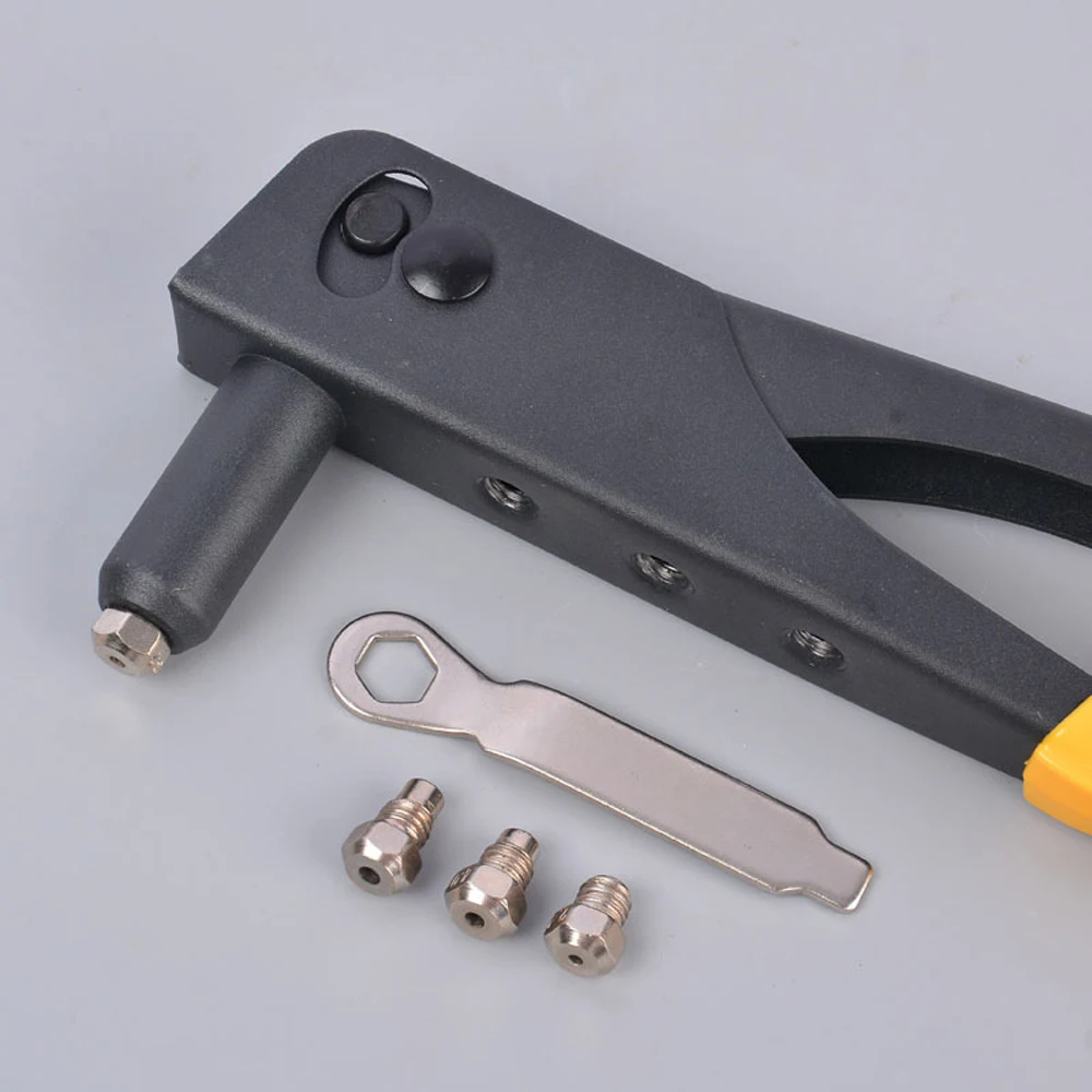 Hand Nietmaschinen Blind Niet Pistolen Fahrer Manuelle Riveter Gun Werkzeug Einfach Verwenden Hause DIY Werkzeuge Nieten 2,4mm 3,2mm 4,0mm 4,8mm Niet-Gun