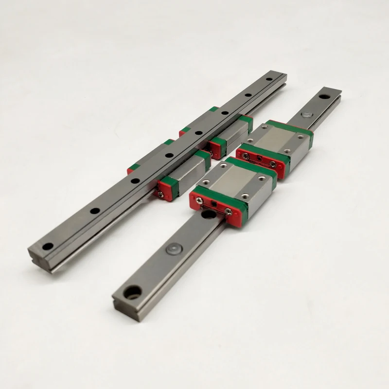 Miniature Bearing Linear Rail Kit MGN 7 12 15 9 L200 300 400 500 600mm 1pc MGN12 Linear Guide+1pc MGN12H Carriage CNC 3D Printer