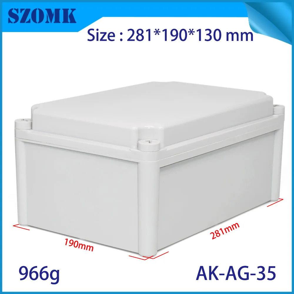 Outdoor Waterproof Power Box ABS Plastic IP65 Electric Control Enclosure Indoor Wire Shell Connection Cable Branch