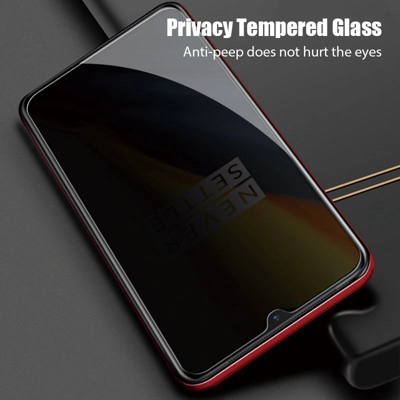 9H privacy Screen Protector For one plus 7 8T Anti-spy Tempered Glass for Oneplus 6 6T 7T 8T Nord N100 N10 5G